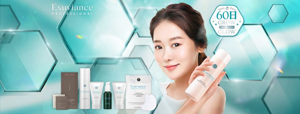 Exuviance 美國亮肌活膚專家 美國領先醫學護膚品牌Exuviance由世界果酸之父精心研發，揉合 4 代果酸的護膚精髓，發揮成分的最佳功效，令肌膚回復28日健康更生週期，時刻展現動人神采！現時已擁有超過100項配方專利，獲全球多個著名化妝及護膚品牌選用，備受醫學美容界推崇。