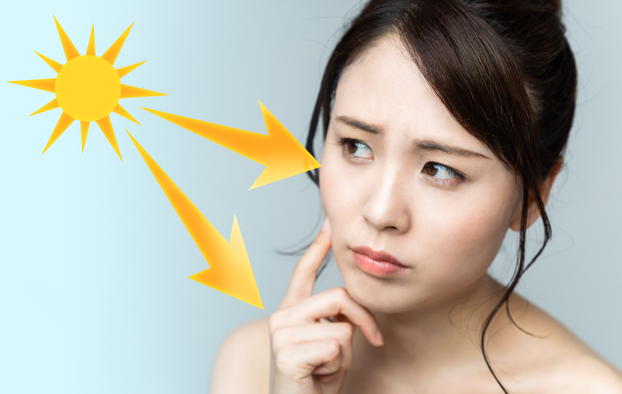面部護理重點1:修復肌膚、抗皺、抗衰老:夏天又怎不會與陽光玩遊戲，當防曬不足出現曬傷時，強勁的紫外線中，大家都知當中的UVA穿透力極強，它可穿透表層直達真皮層，直接破壞膠原蛋白及彈力纖維，令肌膚細胞受損，是老化及出皺紋的主因；而UVB則會令肌膚曬黑，令皮膚有灼熱感，甚至是皮膚癌問題，因此您需要好好為肌膚作好抗衰老、去皺、緊緻肌膚的準備。